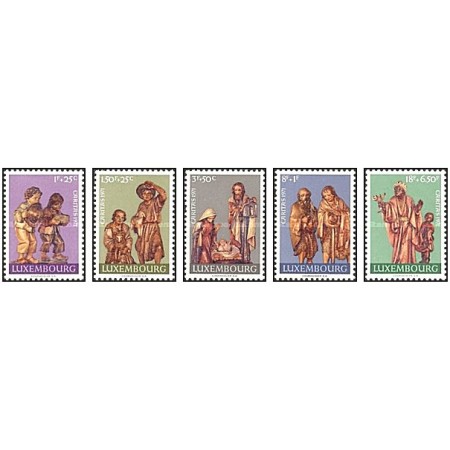 Luxemburg 1971 - Craciun, Caritas, serie neuzata Luxemburg 1971 - Craciun, Caritas, serie neuzata