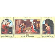 San Marino 1989 - Craciun, serie neuzata