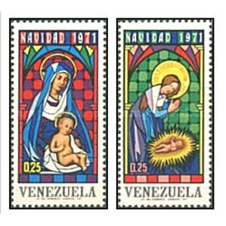Venezuela 1971 - Craciun, serie neuzata Venezuela 1971 - Craciun, serie neuzata