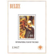 Belize 1980 - UNICEF-pictura, Durer, colita neuzata