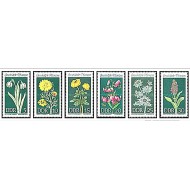 DDR 1969 - flori, serie neuzata