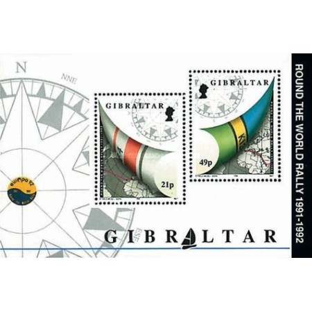 Gibraltar 1992 - navigatie, colita neuzata Gibraltar 1992 - navigatie, colita neuzata