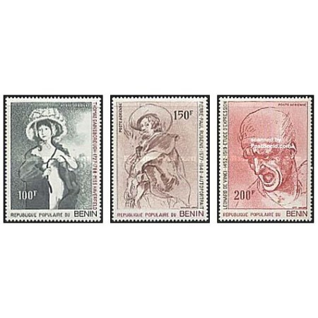 Benin 1977 - picturi, arta, serie neuzata