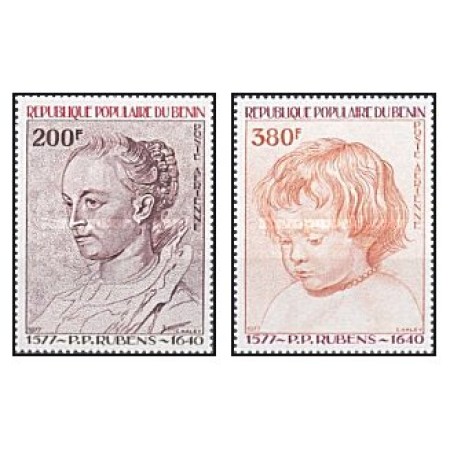 Benin 1977 - picturi Rubens, serie neuzata