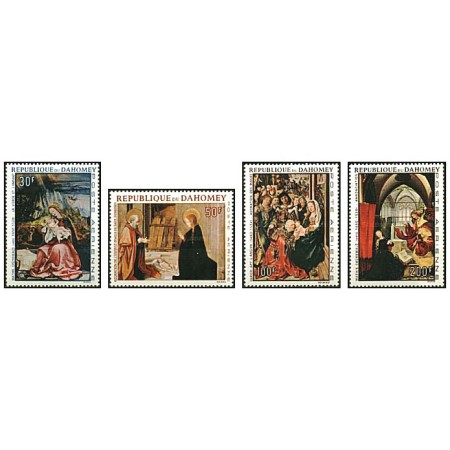 Benin (Dahomey) 1967 - Craciun-picturi, serie neuzata