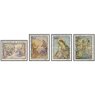 Benin (Dahomey) 1968 - Craciun, picturi Foujita, serie neuzata