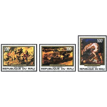 Mali 1978 - picturi-Rubens, serie neuzata Mali 1978 - picturi-Rubens, serie neuzata