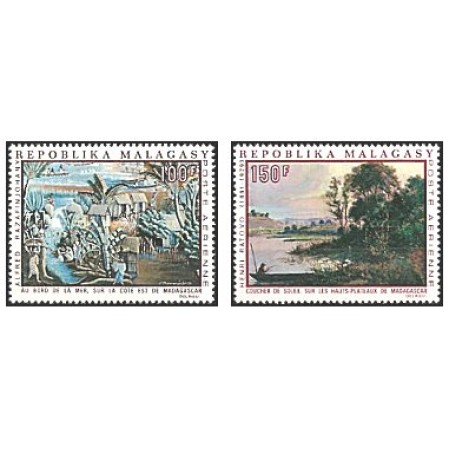 Madagascar 1969 - picturi, serie neuzata