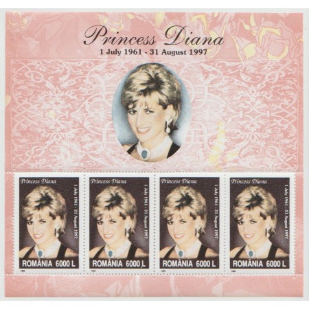 1999 - Diana, bloc neuzat 1999 - Diana, bloc neuzat