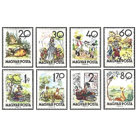 Ungaria 1960 - Povesti II, serie neuzata