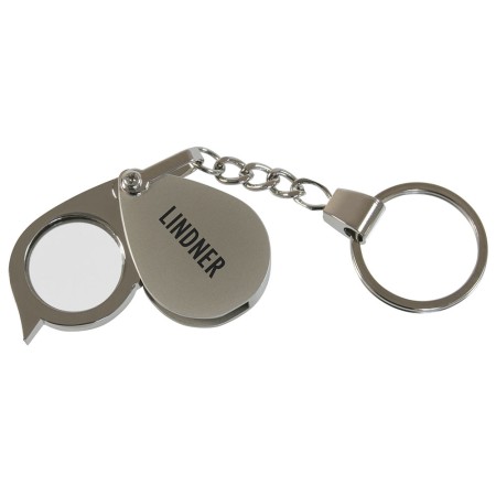 Lupa breloc, LINDNER, marire 5x, 20mm Lupa breloc, LINDNER, marire 5x, 20mm