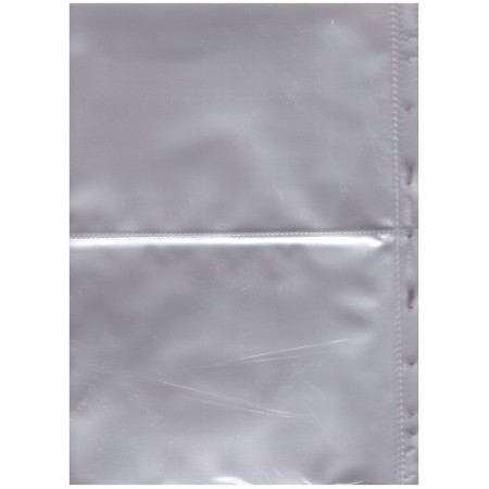 Set 50 folii SH312 cu 2 buzunare, PP, pentru bancnote Set 50 folii SH312 cu 2 buzunare, PP, pentru bancnote