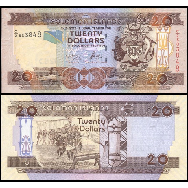 Solomon Islands(6) 20 dollars 2008