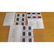 Targu Mures 1969 - Colectie diapozitive, in 3 brosuri