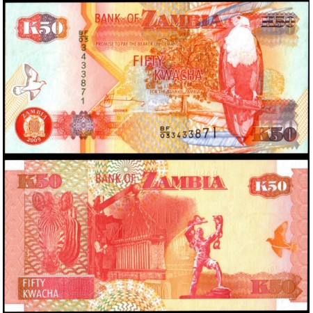Zambia 2009 - 50 kwacha UNC