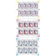 Rusia 1992 - JO Albertville, serie KLB neuzate