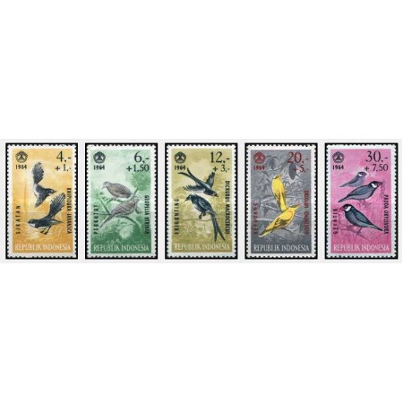 Indonesia 1964 - Pasari, serie neuzata