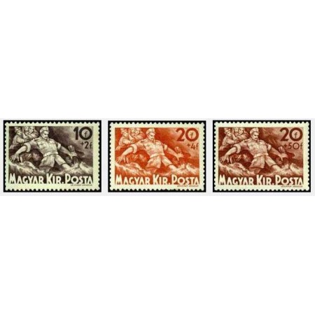 Ungaria 1940 - Inundatia, pentru sinistrati, serie neuzata Ungaria 1940 - Inundatia, pentru sinistrati, serie neuzata
