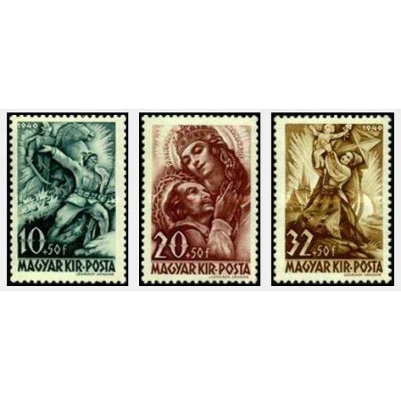Ungaria 1940 - Pentru Ardeleni, serie neuzata Ungaria 1940 - Pentru Ardeleni, serie neuzata