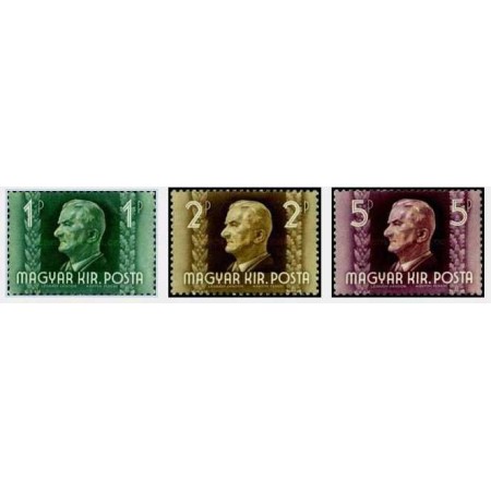 Ungaria 1941 - Miklos Horthy serie neuzata Ungaria 1941 - Miklos Horthy serie neuzata