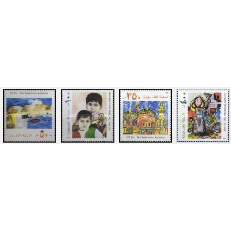 Palestina 2000 - Year of the Child serie neuzata Palestina 2000 - Year of the Child serie neuzata