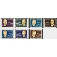 Ungaria 1962 - Cosmonauti, serie neuzata