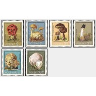 Polonia 1980 - Ciuperci, serie neuzata