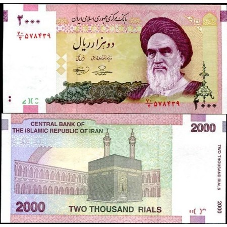 Iran 2010 - 2000 rials UNC