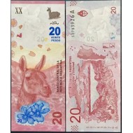 Argentina 2017 - 20 pesos UNC