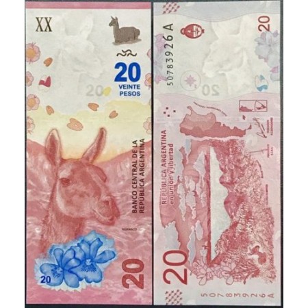 Argentina 2017 - 20 pesos UNC Argentina 2017 - 20 pesos UNC