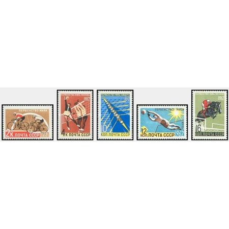 URSS 1962 - Sport, serie neuzata URSS 1962 - Sport, serie neuzata