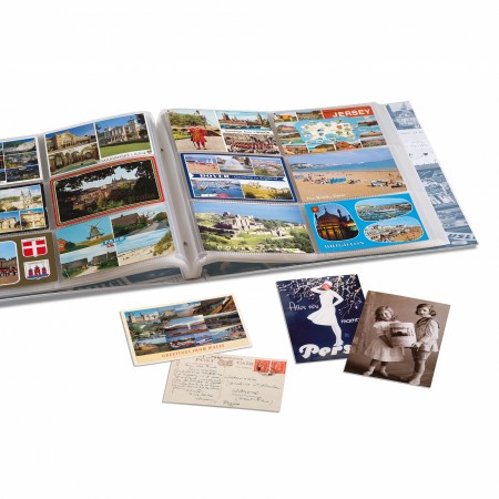Album pentru 300/600 carti postale, format mare, 50 folii Album pentru 300/600 carti postale, format mare, 50 folii
