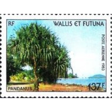 Wallis & Futuna 1983 - Airmail - Pandanus Tree, neuzat Wallis & Futuna 1983 - Airmail - Pandanus Tree, neuzat
