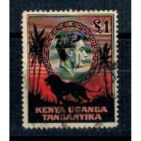 Kenya, Uganda, Tanganyika 1938 - Mi71C stampilat Kenya, Uganda, Tanganyika 1938 - Mi71C stampilat