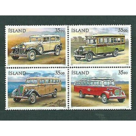 Islanda 1996 - Vehicule postale, serie neuzata