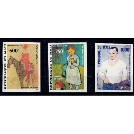 Mali 1981 - Picturi, Picasso, serie ndt neuzata Mali 1981 - Picturi, Picasso, serie ndt neuzata