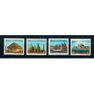UAR(Egipt) 1970 - Clădiri istorice, construcții, piramide, serie neuzata