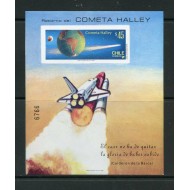 Chile 1985 - Cometa Halley, colita ndt neuzata