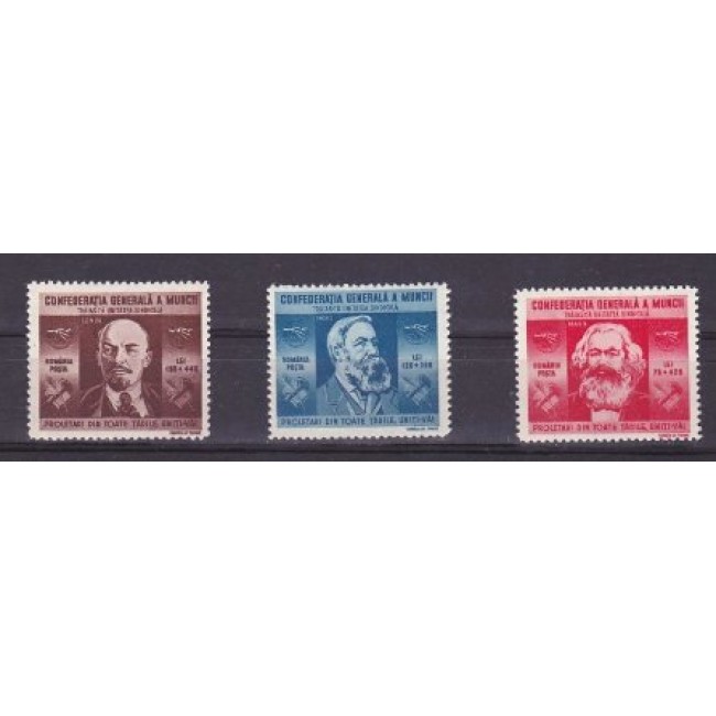 1945 - Confederația Generala a Muncii, serie neuzata