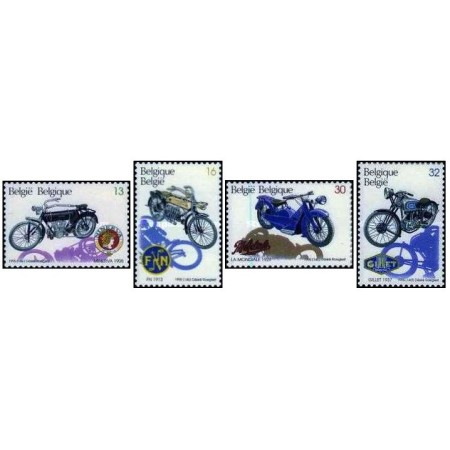 Belgia 1995 - Motociclete, serie neuzata