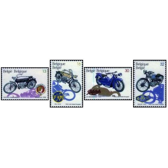 Belgia 1995 - Motociclete, serie neuzata
