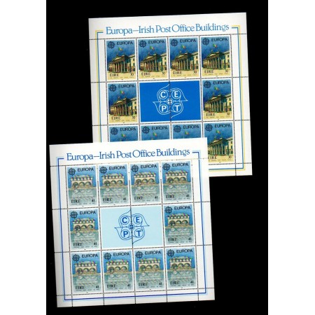 Irlanda 1991 - CEPT, Europa, cladiri, KLB neuzate Irlanda 1991 - CEPT, Europa, cladiri, KLB neuzate