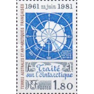 French South and Antarctic Terr. 1981 - Antarctic Treaty, neuzat