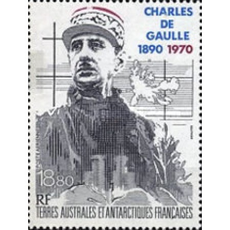 French South and Antarctic Terr. 1991 - De Gaulle, neuzat French South and Antarctic Terr. 1991 - De Gaulle, neuzat