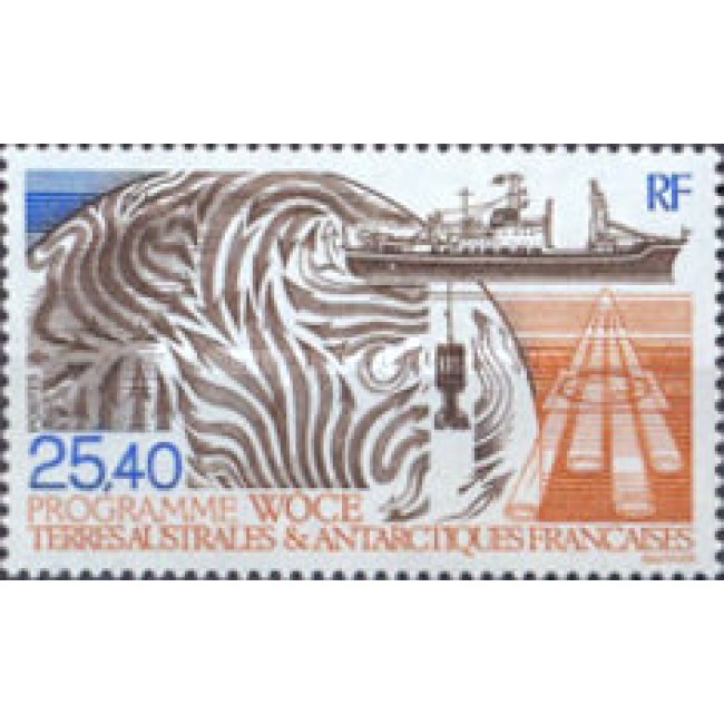 French South and Antarctic Terr. 1992 - Cercetare, neuzat French South and Antarctic Terr. 1992 - Cercetare, neuzat