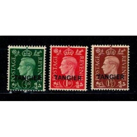 Tangerul Britanic 1937 - Regele George VI, supr., serie neuzata Tangerul Britanic 1937 - Regele George VI, supr., serie neuzata