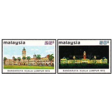 Malaysia 1972 - Kuala Lumpur, serie neuzata Malaysia 1972 - Kuala Lumpur, serie neuzata