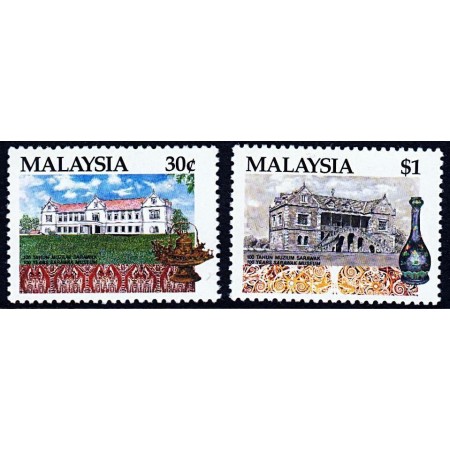 Malaysia 1991 - Sarawak Museum, serie neuzata Malaysia 1991 - Sarawak Museum, serie neuzata