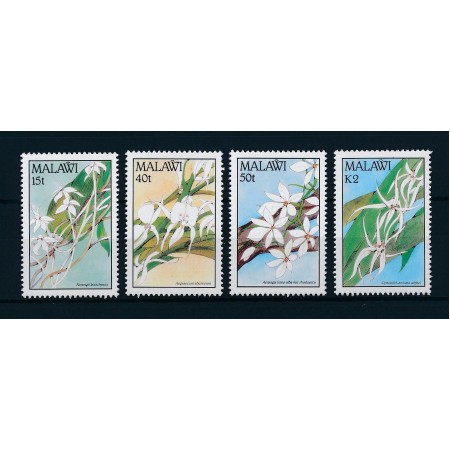 Malawi 1990 - Flori, orhidee, serie neuzata Malawi 1990 - Flori, orhidee, serie neuzata