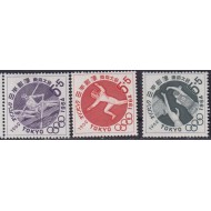 Japonia 1962 - Jocurile Olimpice Tokyo (III), sport, serie neuza